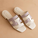 Oasis Society - Women's Parker Architectural Flat Summer Sandal