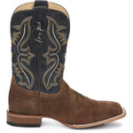Justin Boots - Men's Dillon Waxy Suede Square Toe Western Boots