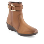 Andrea - Women's Leather Booties