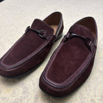 Donald Pliner - Men's Dannie02 Suede Bit Loafers