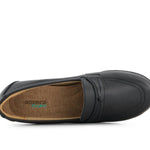 Andrea - Women's Comfort Leather Platform Loafers