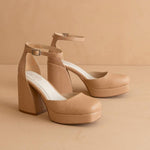 Oasis Society - Women's Oslo Chunky Platform Mary Janes Heels