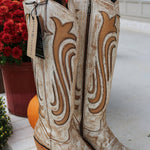 Liberty Boot Co. - Women's Carnaza Cobre Mantequilla Cowgirl Boot - Medium