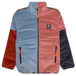 Color Blocked Micro Puffer W/ Removable Sleeves - Multi