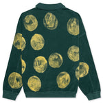 Novelty Spray French Terry Polo - Green