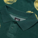 Novelty Spray French Terry Polo - Green