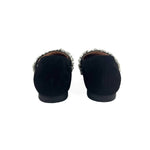All Black - Women's Royal Mary Jane Flat Shoe