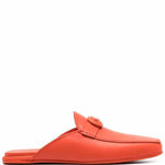 Salvatore Ferragamo - Men's Logo Buckle Backless Slipper Mule