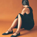 Arteana - Women's Genova Mary Jane Raffia Flat