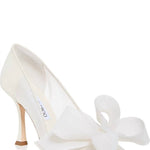 Jimmy Choo - Women's Staz 90 Mesh Pump Heel With Bow