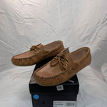 Aqua - WOMEN'S CAPTAIN LEATHER BOAT SHOES