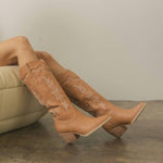 Oasis Society - Women's Ainsley Embroidered Cowboy Boot