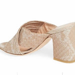 Agl - Women's Snake Embossed Sandal