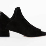 Pelle Moda - Women's Vonn Open Toe Suede Bootie