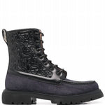 Salvatore Ferragamo - Men's Gancini Combat Boots