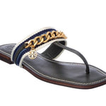 Tory Burch - Women's Mini Benton Chain Thong Sandals