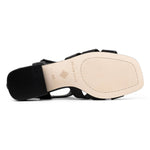 Donald Pliner - Donald Pliner Womenâ€™s Faleisha Sandals Â€“ Black, Size 6.5