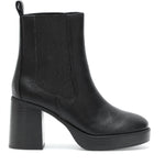 Mi.Im - Women's Classic Leather Platform Ankle Booties