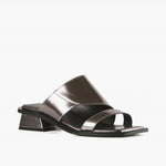All Black - Women's Angle Mules