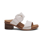 Aetrex - Women's Tatiana Leather Buckle Heel Sandals