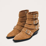 Alohas - Women's Eras Suede Leather Ankle Boots