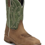 Justin - Men's Nano Composite Toe Oil And Slip Resist Boot - Wide