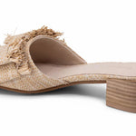 Chocolat Blu - Women's Chip Raffia Sandals