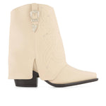 Andrea - Women's Foldover Italian Western Style Boots