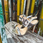 Little Secret Of Mine - Women's Jungle Fever Snakeskin Heels