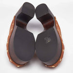 Marni - Women's Sabo Ruched Leather Studded Platform Clog