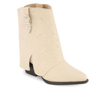 Andrea - Women's Foldover Italian Western Style Boots
