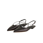 Casadei - Women Ballerina Leather Pointed Flat