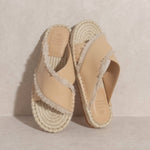 Oasis Society - Women's Cross My Heart Sandal