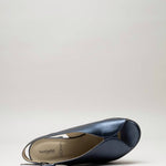 Nerogiardini - Women's Metallic Peep Toe Mule