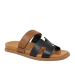Django & Juliette - Women's Nodette Flat Leather Sandal