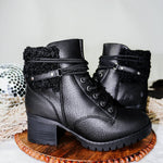 Very G - Women's Olivia Combat Booties