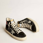 Golden Goose - Women's Hi Francy Suede Sneakers