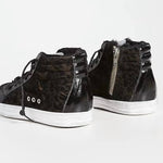 P448 - Women's Skate Leather High Top Sneakers