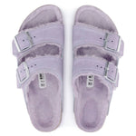 Birkenstock - Women's Arizona Shearling Suede Narrow Sandals
