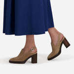 Bernardo - Women's Neza Slingback Heeled Loafer