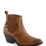 Forastero - Women's Textured Leather Ankle Boots