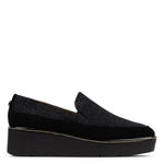 Donald Pliner - Women's Wedge Seude Embossed Shoe