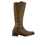 Andrea - Women's Tall Riding Elastic Shaft Boots