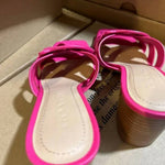 Coach - Women's Nikki Leather Sandals