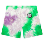 Chinatown Arc Left Sweatshorts - Tie Dye Purple