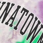 Chinatown Arc Left Sweatshorts - Tie Dye Purple