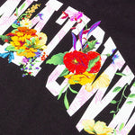 Chinatown Flower Arc T-Shirt - Black