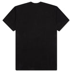 Comme Des Garcons SHIRT Front Logo S/S Tee - Black