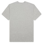 Comme Des Garcons SHIRT Front Logo S/S Tee - Grey