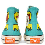 Chuck 70 Hi "Scooby Doo" - Pool Blue/Sulphur Spring
